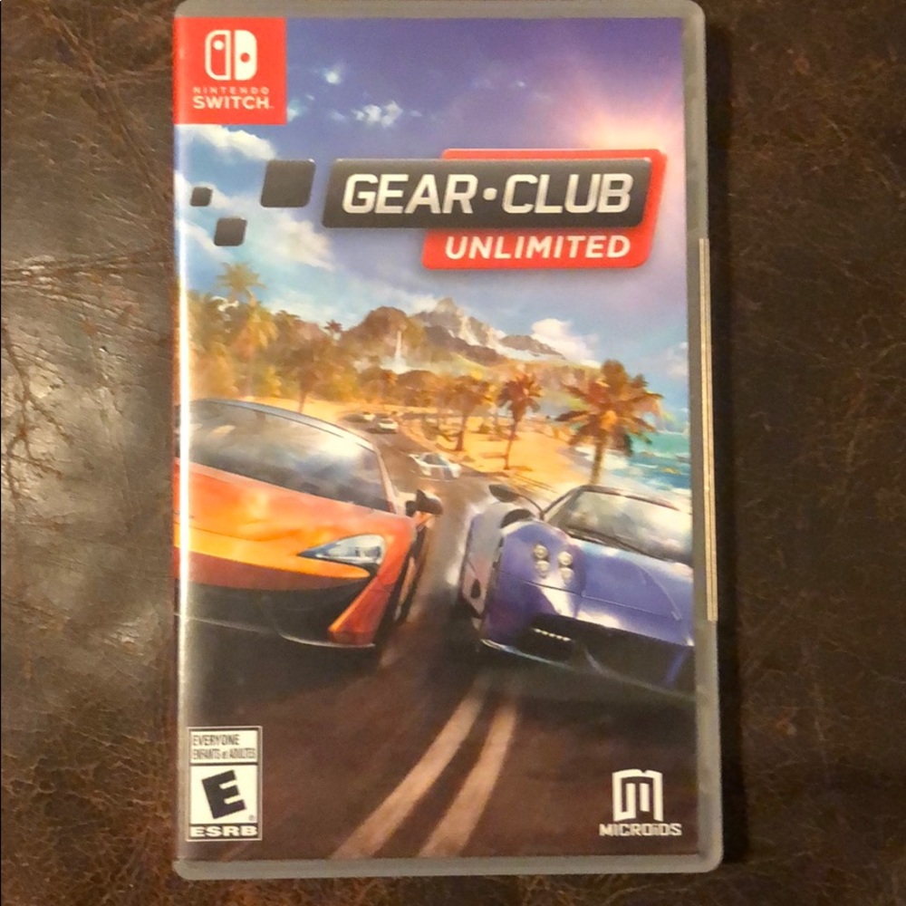 Nintendo switch game “gear club unlimited “